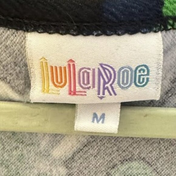 LuLaRoe Navy Blue Nichole Dress with Daisies Pattern - Picture 6 of 6